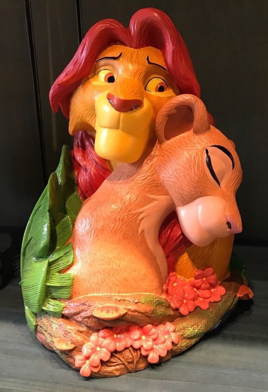 Disney Parks The Lion King Simba and Nala Resin Medium Figure Brand New