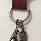 Universal Studios Wizarding World Harry Potter Slytherin Gunmetal Keychain New