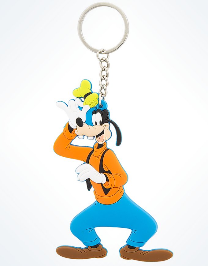 goofy plush keychain