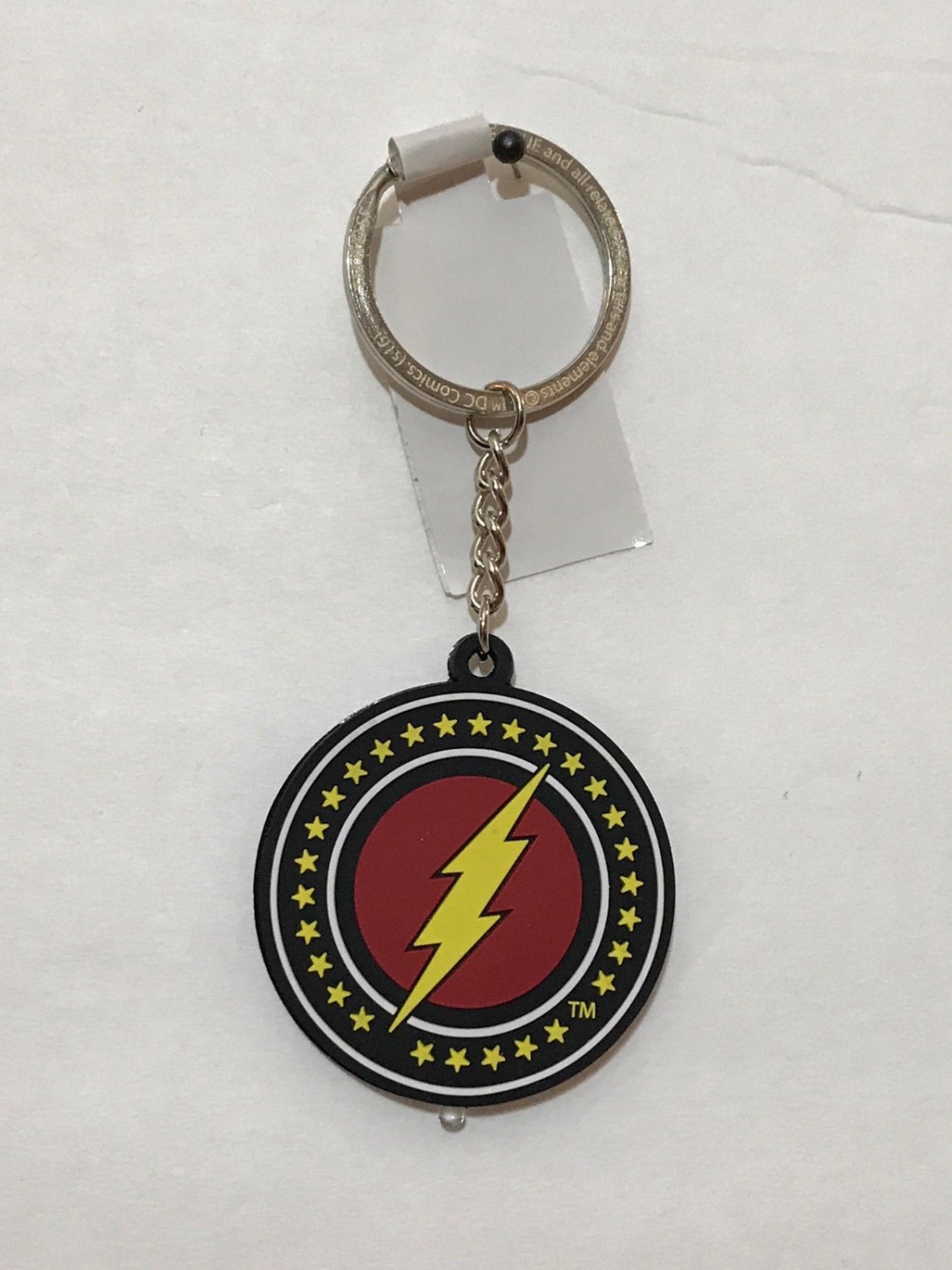 Six Flags Magic Mountain DC Comics The Flash Light Up Keychain