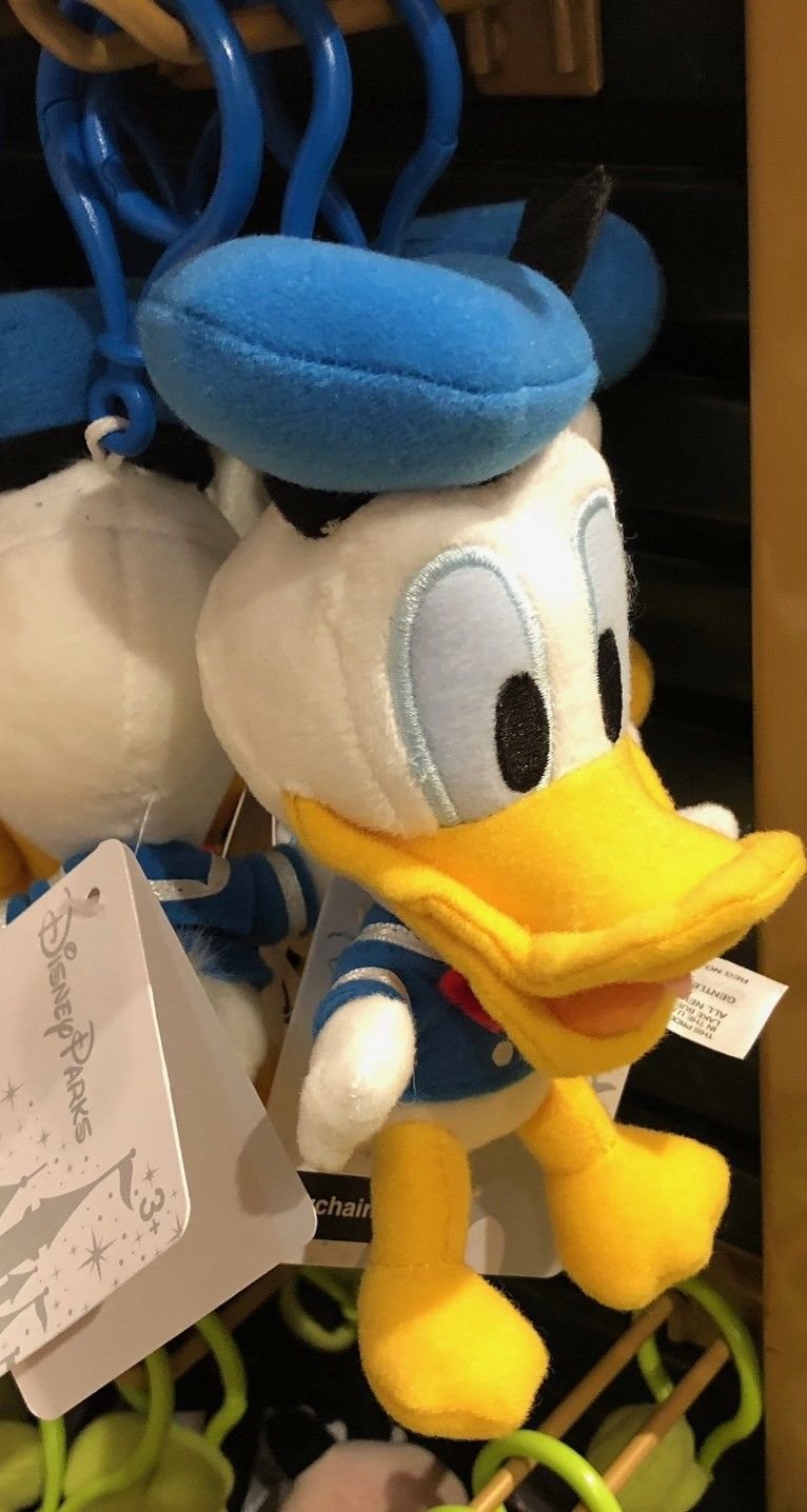 duck keychain plush