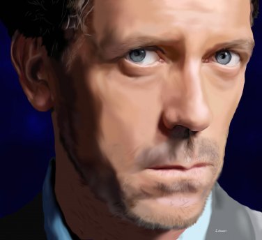 Hugh Laurie Portrait