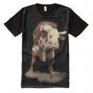 Cowboy Up Bucking Bull Printed T-Shirts
