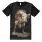 Cowboy Up Bucking Bull Printed T-Shirts