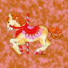 Carousel Stretched Canvas