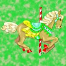 Carousel 2 Stretched Canvas