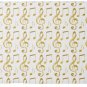 Music Notes Pattern Large Bath Mat Bath Mats