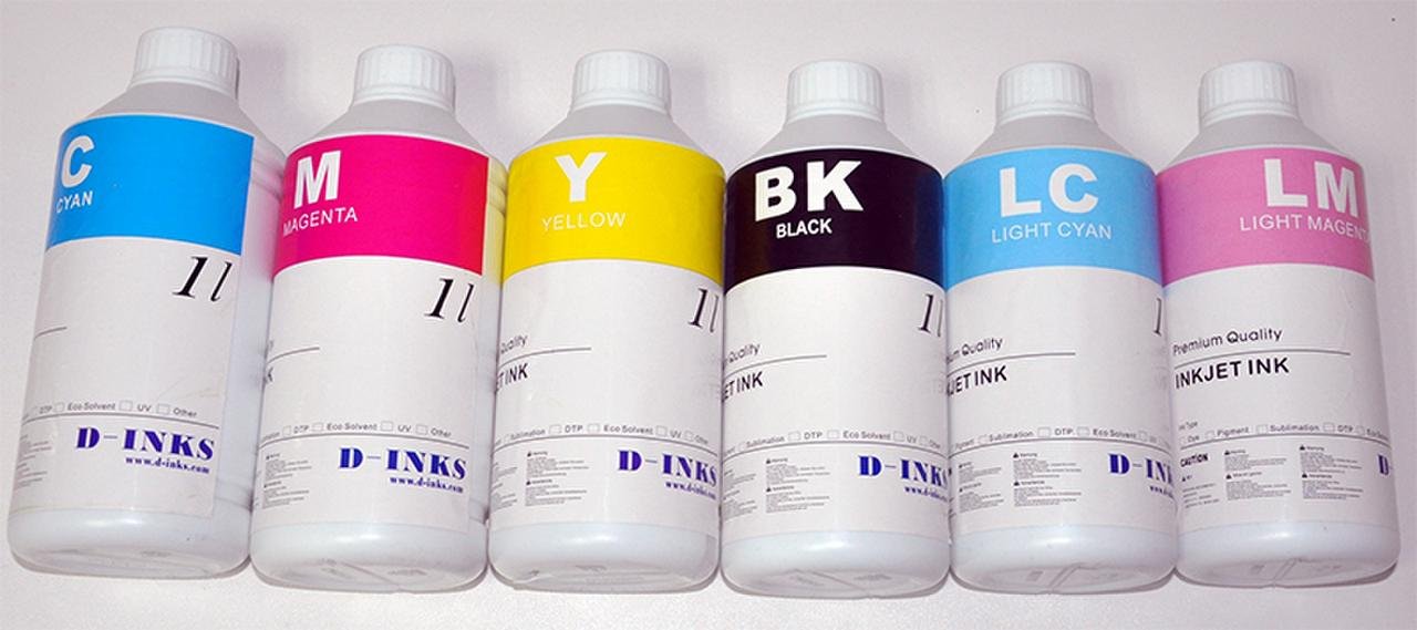 Eco Solvent Ink For Mutoh/Mimaki/Roland Wide Format Printers 6 Colors
