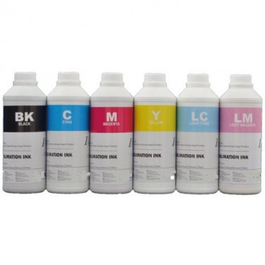 Disperse Dye Ink For Epson Printers 6 Colors 6 Liters  Premium Quality