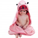 Animal Hooded Bathing Towel-Ladybug