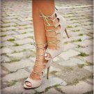 FASHION WOMAN SHOES SPECIAL HIGHHEELS LEATHER TRENDY NIGHT FOR FULLDRESS MS15006