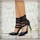 FASHION WOMAN SHOES SPECIAL DESIGN HIGHHEELS LEATHER TRENDY FULLDRESS MS15010