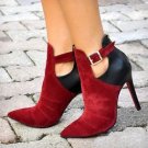 FASHION WOMAN SHOES SPECIAL DESIGN HIGH HEELS SUEDE WINTERISCOMING MS15091