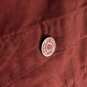 DENIM JACKET COAT JEANS LERROS WOMAN CLOTHES BURGUNDY %100 ORIGINAL SC15008