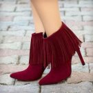 FASHION WOMAN SHOES SPECIAL DESIGN HIGH HEELS SUEDE WINTERISCOMING MS15092