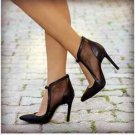 FASHION WOMAN SHOES SPECIAL DESIGN HIGH HEELS SEE-THROUGH TRANSPARENT MS15011