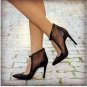 FASHION WOMAN SHOES SPECIAL DESIGN HIGH HEELS SEE-THROUGH TRANSPARENT MS15011