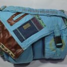 VINTAGE DESIGN MESSENGER BAG HANDBAG SHOULDER EXOTIC COTTON UNISEX SC15104