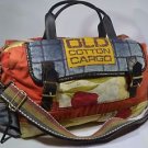VINTAGE DESIGN MESSENGER BAG HANDBAG SHOULDER EXOTIC COTTON UNISEX SC15115