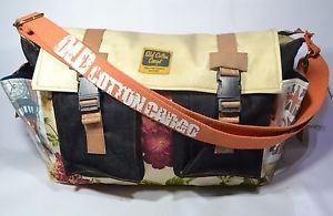 VINTAGE DESIGN MESSENGER BAG HANDBAG SHOULDER EXOTIC COTTON UNISEX SC15108