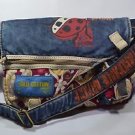 VINTAGE DESIGN MESSENGER BAG HANDBAG SHOULDER EXOTIC COTTON UNISEX SC15109