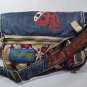 VINTAGE DESIGN MESSENGER BAG HANDBAG SHOULDER EXOTIC COTTON UNISEX SC15109