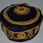 FOLKLORIC FEZ VELVET HAT HANDMADE CAP EXOTIC COSTUME HALLOWEEN EXOTIC SC15023