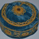 MEDIEVAL HALLOWEEN FEZ VELVET HANDMADE CAP EXOTIC COSTUME MIRROR EXOTIC SC15023