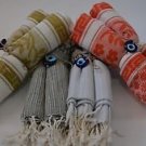 Bath Beach Spa Gym Towel Blanket Hamam Peshtemal Hammam evil eye Sauna SC15026