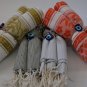 Bath Beach Spa Gym Towel Blanket Hamam Peshtemal Hammam evil eye Sauna SC15026
