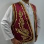Embroidered Vest Waist Waistcoat Handmade costumeparty DANCER DANCE SC15013
