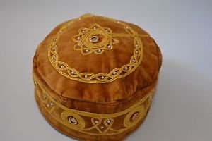 HALLOWEEN FOLKLORIC FEZ VELVET HAT EXOTIC OTTOMAN COSTUME MIRROR EXOTIC SC15023