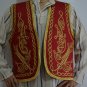 Authentic HALLOWEEN Vest Waist Waistcoat Handmade EXOT&Auml;&deg;C DANCER DANCE SC15014