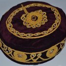 MEDIEVAL HALLOWEEN FEZ VELVET HAT EXOTIC OTTOMAN COSTUME MIRROR EXOTIC SC15023