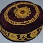 MEDIEVAL HALLOWEEN FEZ VELVET HAT EXOTIC OTTOMAN COSTUME MIRROR EXOTIC SC15023