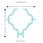 Moroccan Damask Pattern Decal ~ Item 0371e