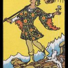 0 The Fool Rider Waite RWS Tarot Handmade 3x4 Giclee Art Print Sew on Patches FREE S/h
