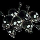 Mature Skulls Collection Handmade 4X3 Giclee Art Print Sew on Patches FREE S/h