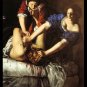 Mature Death Judith Beheads Kill Slay Holferenes Handmade 3X4 Giclee Art Print Sew on Patch FREE S/h