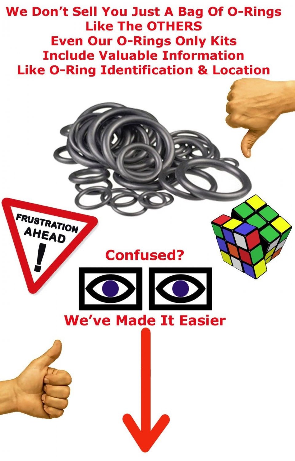 Mercedes SLK 230 320 Hardtop Convertible Hydraulic Cylinder Repair Kit R170