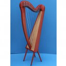 27 string lever harps