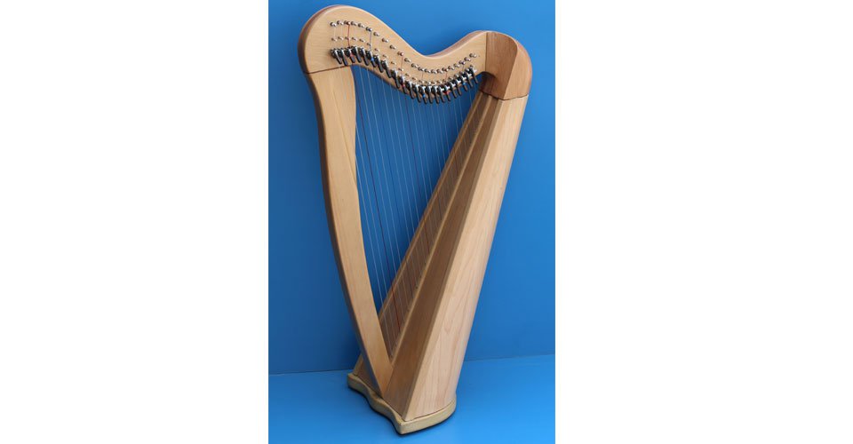 22 string lever harps