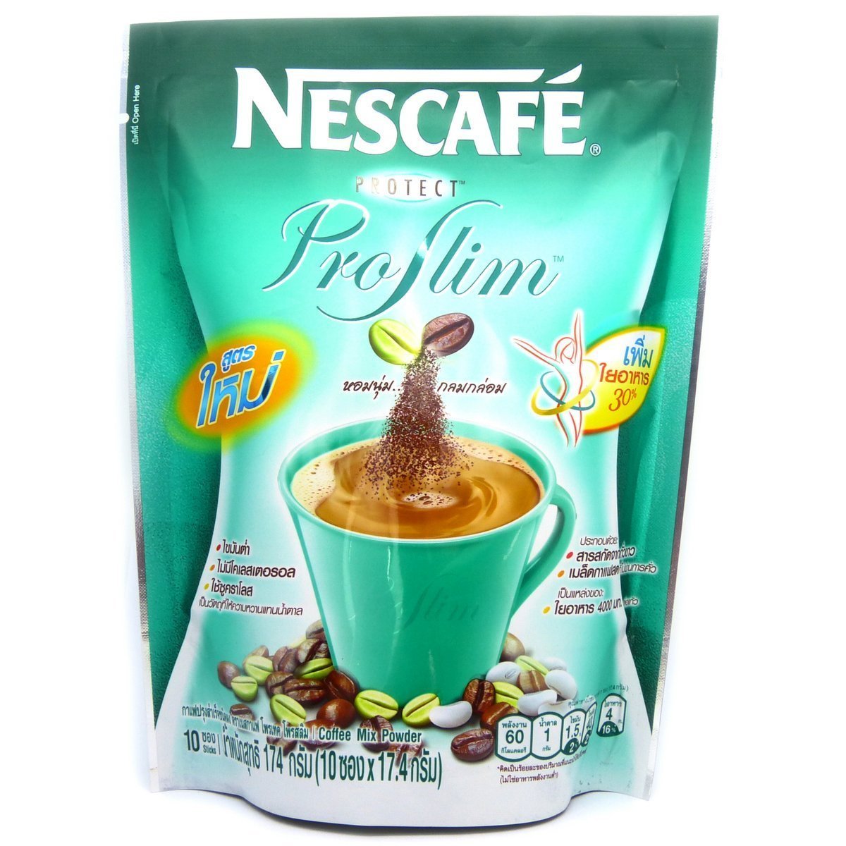 Nescafe Protect Proslim Pro Slim Diet Slimming Weight Control Coffee 10