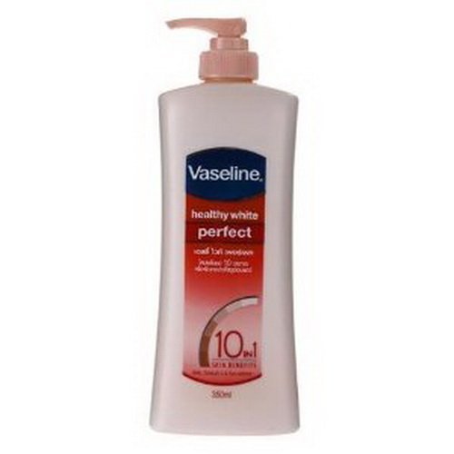 Vaseline Healthy White Perfect 10 in 1 Skin Benefits 350 Ml Lotion Made