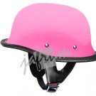 115Pink - Pink DOT German Motorcycle Helmet