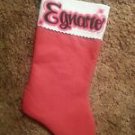 YOUR NAME Holiday Christmas Stocking Stuffer Baby 1st Name Monogram Girl Boy