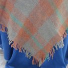 Womens shawl mens winter accessories fall womens 60s vintage shawl ladies accessory plaid ukraine wo