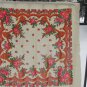 Pure Wool Floral Scarf Vintage White Ukrainian, Russian Floral Scarf, white shawl, white USSR Shawl,