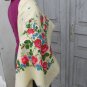White wool head scarf, Vintage Wool White Shawl, Vintage Ukrainian Shawl, Russian Floral Scarf , Woo