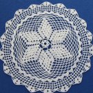 Crochet cotton lace, Crochet lace napkin, Cotton USSR napkin, Cotton lace doilies, Table doily, Vint